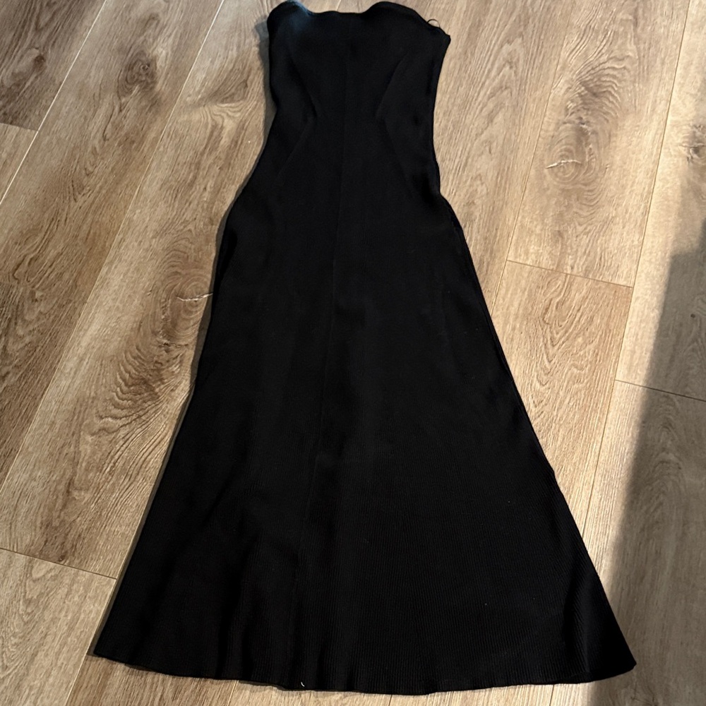 Sleeveless sweater dress